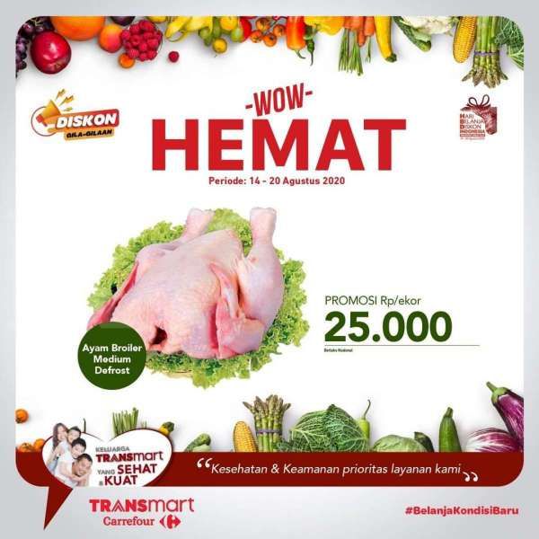 Promo Transmart Carrefour 14 – 20 Agustus 2020