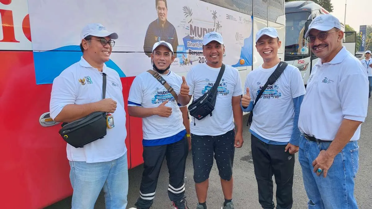 Mudik Bersama BUMN, KBI Berangkatkan 200 Penumpang Jurusan Yogyakarta