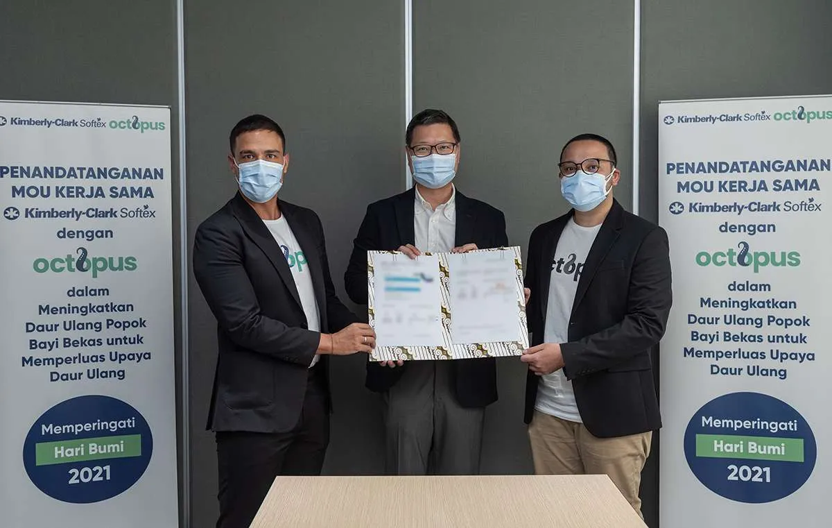 Kimberly-Clark Softex perluas fasilitas daur ulang popok