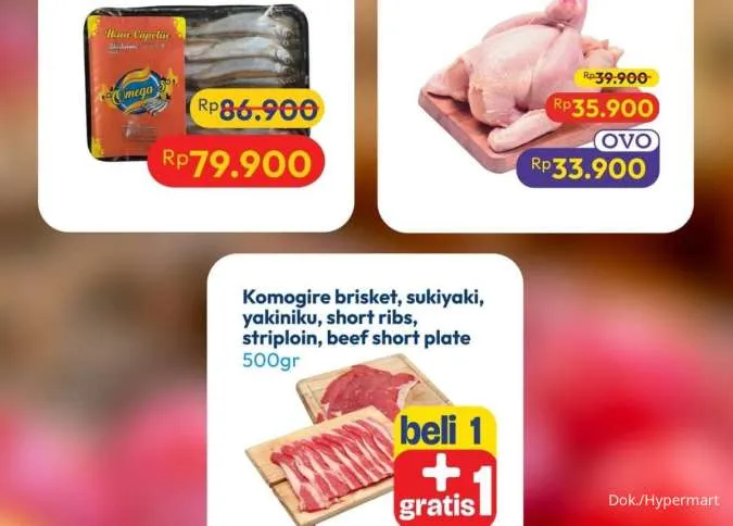 Promo JSM Hypermart 28 November-1 Desember 2025, Beli 1 Gratis 1 Daging Slice