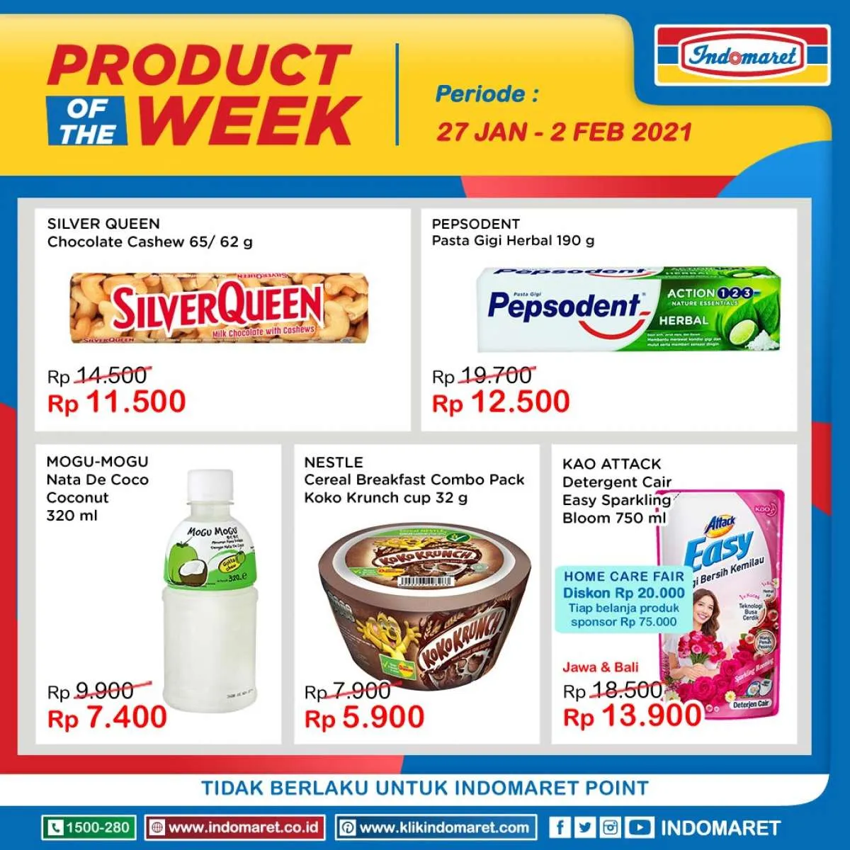 Promo Indomaret Product of The Week 31 Januari 2021, masih ada diskon!
