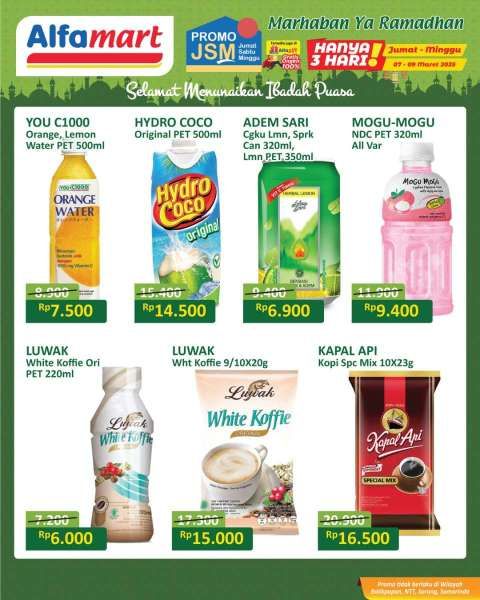 Promo JSM Alfamart 7-9 Maret 2025