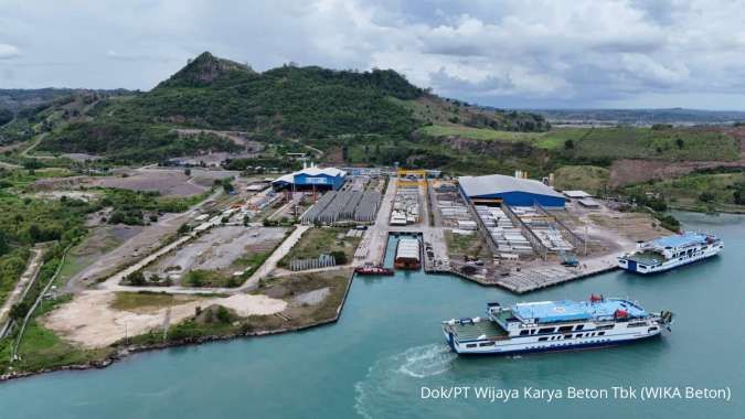 Pelabuhan WIKA Beton Dukung Layanan Penyeberangan Merak-Bakauheni