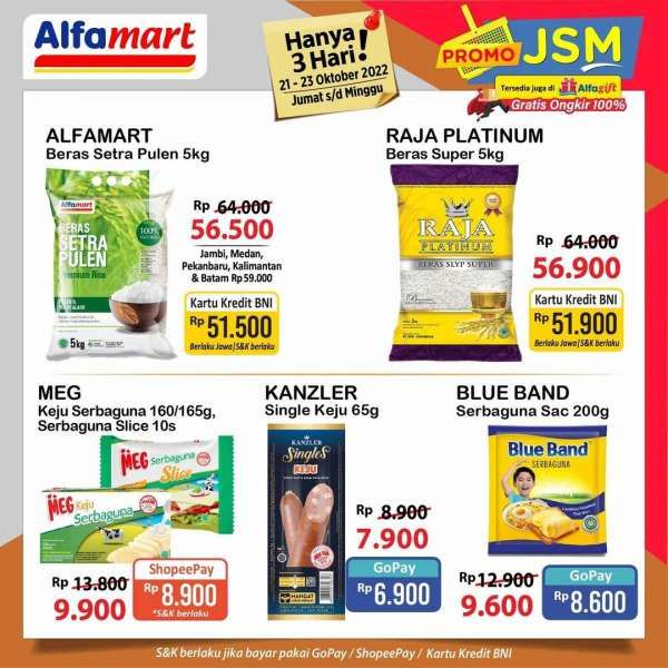 Katalog Promo JSM Alfamart Terbaru 21-23 Oktober 2022