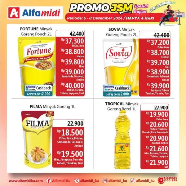 Promo JSM Alfamidi Hanya 4 Hari Periode 5-8 Desember 2024