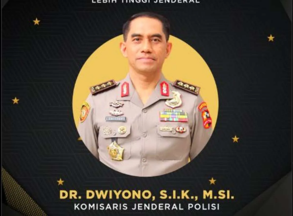 Sosok Komjen Dwiyono, Sekjen KemenP2MI yang Mendapatkan Kenaikan Pangkat