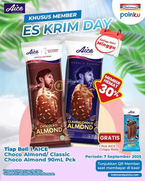 Promo Es Krim di Indomaret 7 September 2025