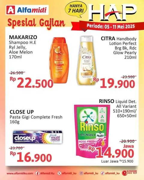 Promo Alfamidi Hemat Satu Pekan Periode 5-11 Mei 2025