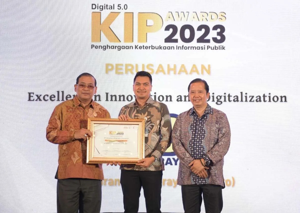 Brantas Abipraya Raih Penghargaan KIP BUMN Awards 2023