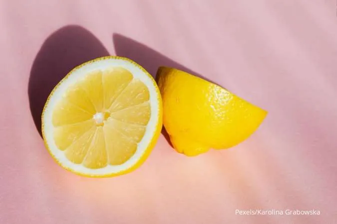 Irisan lemon untuk pengharum ruangan alami
