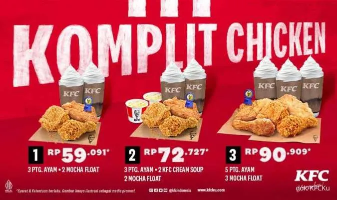 Promo KFC Komplit Chicken 