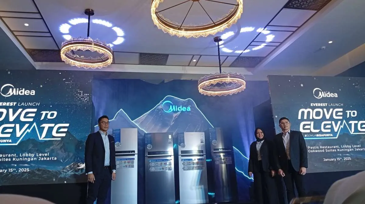 Midea Luncurkan Everest, Kulkas dengan Kapasitas Terbesar & Fitur Terkini di Kelasnya