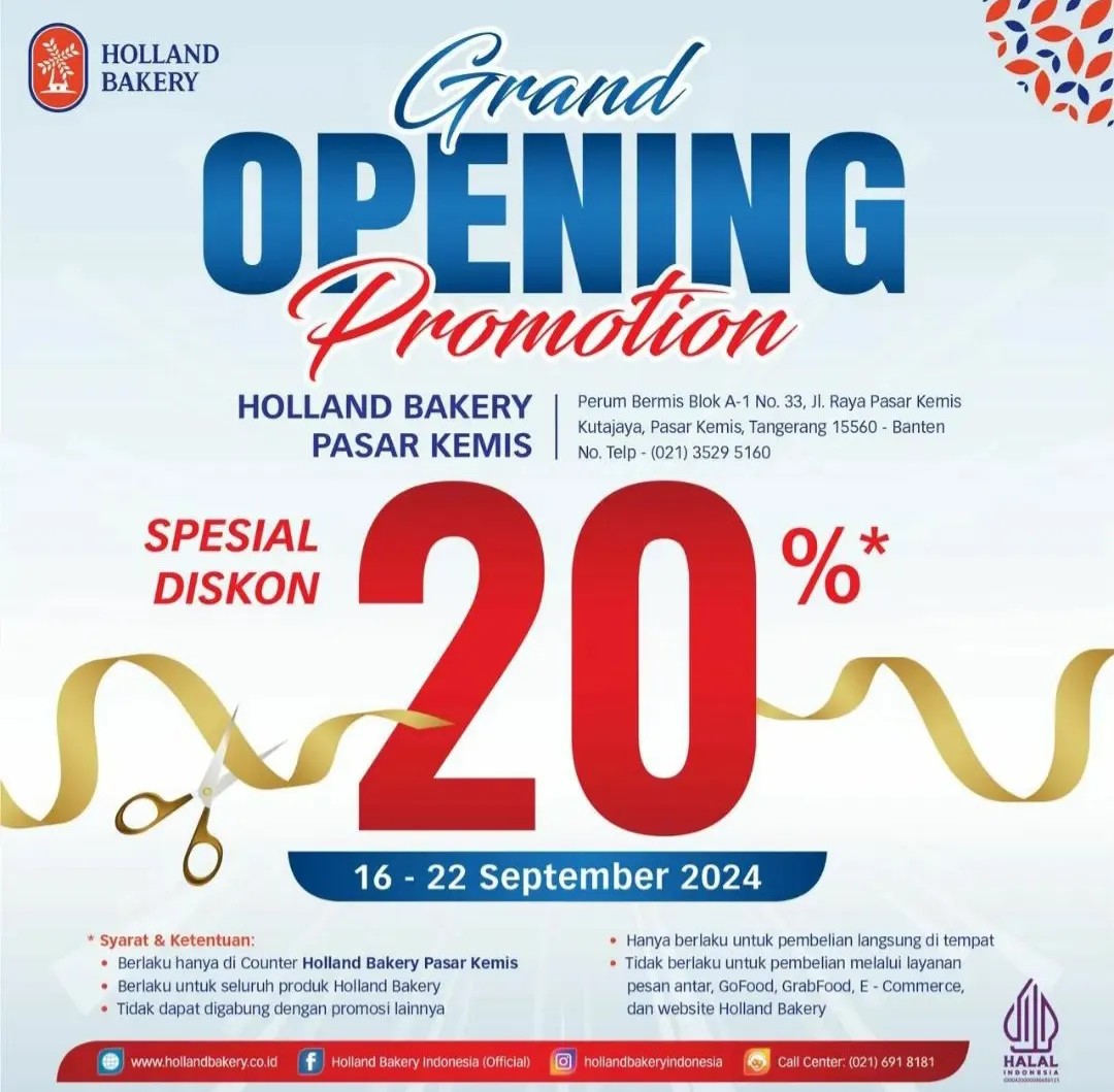 Holland Bakery di Pasar Kemis