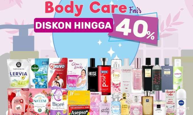 Promo Alfamart Body Care Fair 16-30 November 2024, Aneka Sabun Cair Diskon s/d 40%