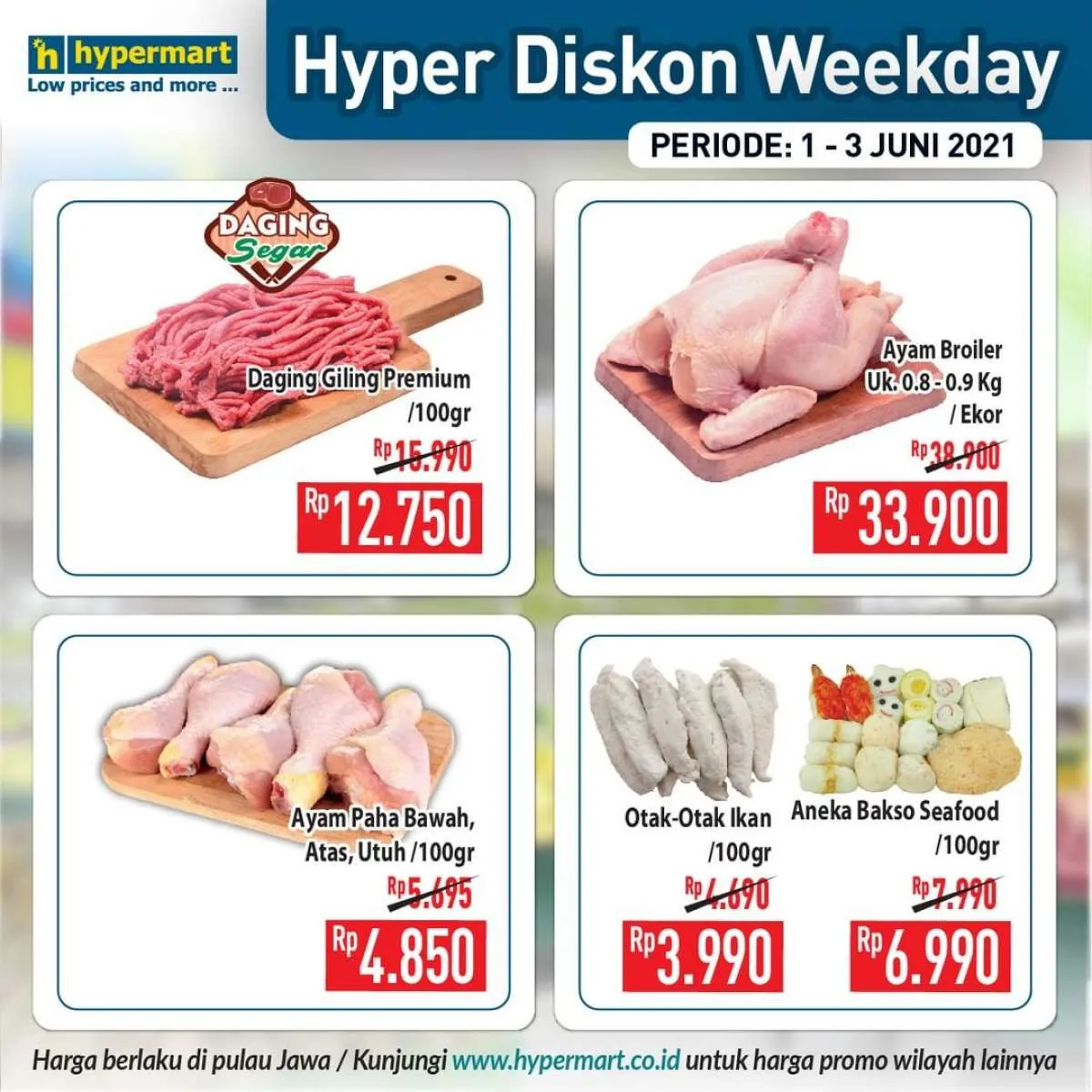 Promo Hypermart hari ini 1 Juni 2021, ada program Hyper Diskon di tanggal merah