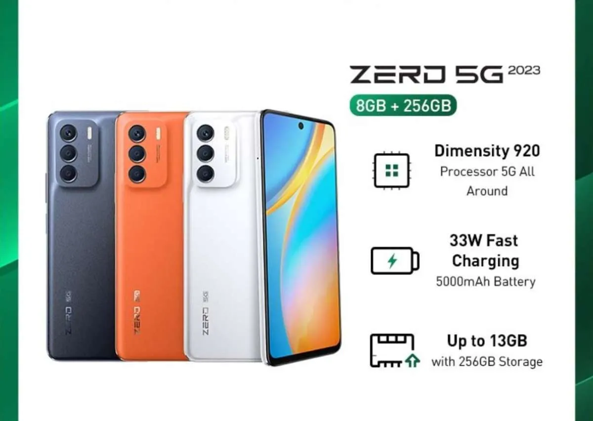 Spesifikasi & Harga HP Infinix Zero 5G 2023 Indonesia