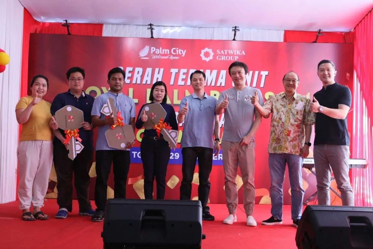  SPI Group Mulai Serahterimakan Unit Cluster Royal Palm Blossom di Palm City 