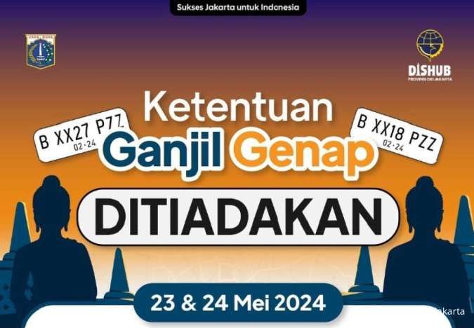 Ganjil Genap Jakarta Hari Ini (24 Mei 2024) Tak Berlaku, Cuti Bersama Waisak!