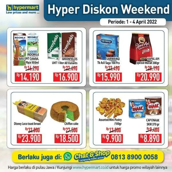 Promo JSM Hypermart Berlaku 1-4 April 2022