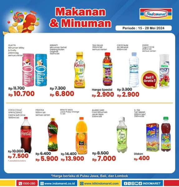 Promo Indomaret Super Hemat Terbaru 15-28 Mei 2024