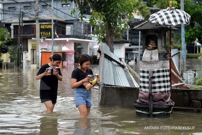 Prakiraan Cuaca Hari Ini (27/11) Bali Hujan Lebat, Banjir di Bali Tengah dan Timur