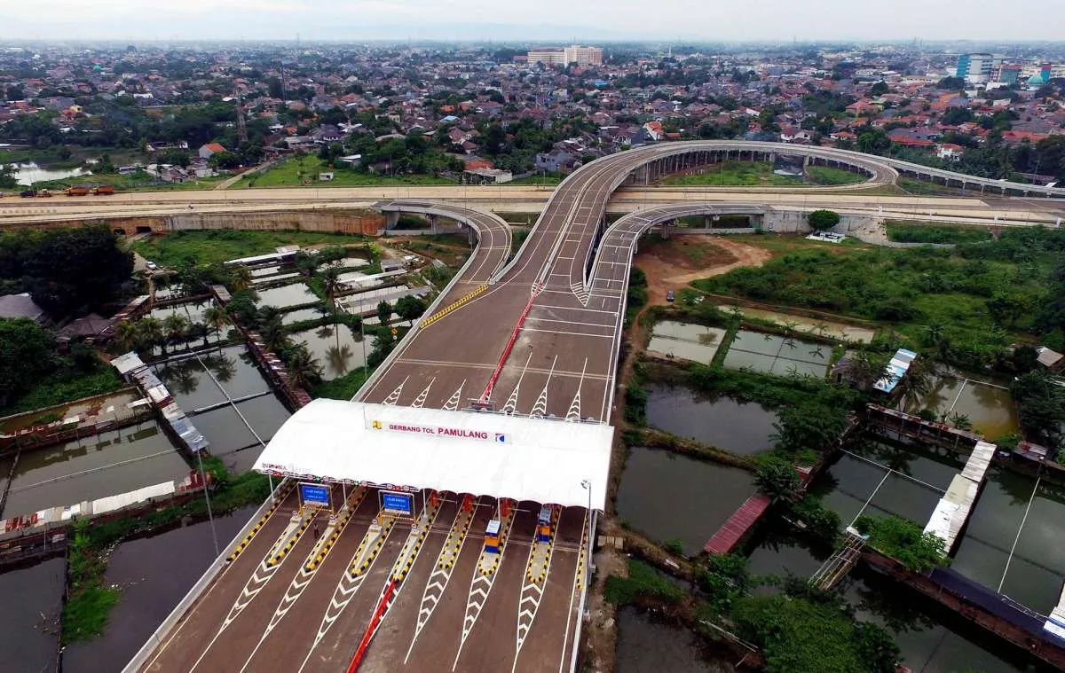 Jokowi resmikan jalan tol Kelapa Gading - Pulo Gebang