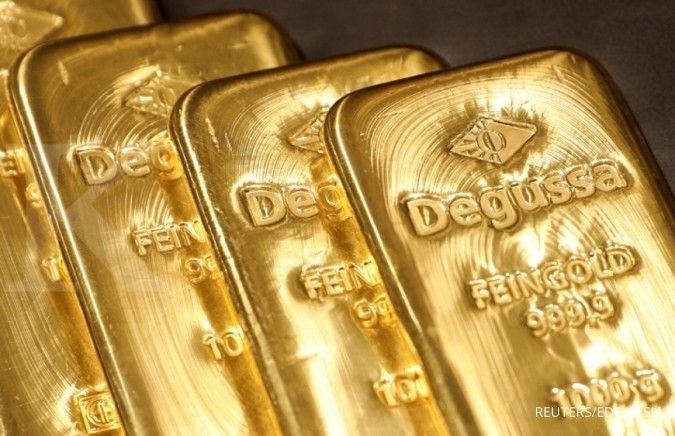 Harga emas turun 1,42% dalam tiga hari perdagangan