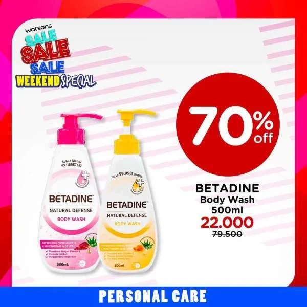 Promo Watsons Weekend Special Periode 10-14 Februari 2022