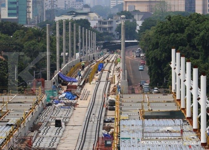Pembatas jatuh, MRT siapkan sanksi ke kontraktor