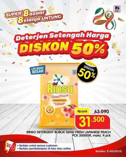 Promo 8.8 di Superindo 8 Agustus 2025