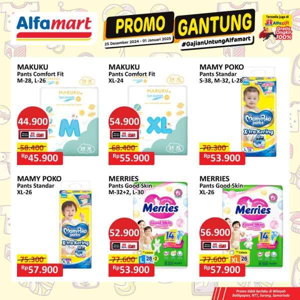 Promo Alfamart Gantung 25 Desember 2024-1 Januari 2025