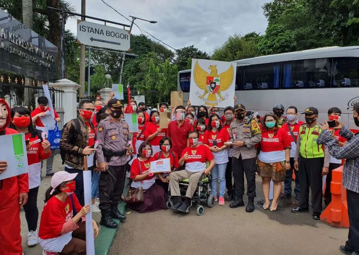 Mental di KY, nasabah WanaArtha minta Jokowi buka gembok rekening terkait Jiwasraya