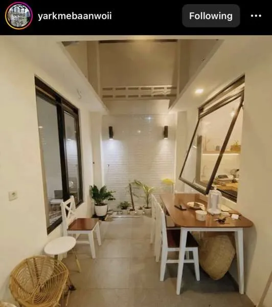 Rumah dua kamar minimalis nordic