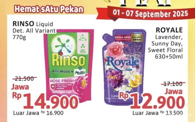 Katalog Promo Alfamidi Hemat Satu Pekan Periode 1-7 September 2025, Harga Spesial!
