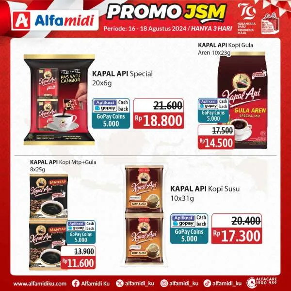 Promo JSM Alfamidi Spesial Kemerdekaan Periode 16-18 Agustus 2024