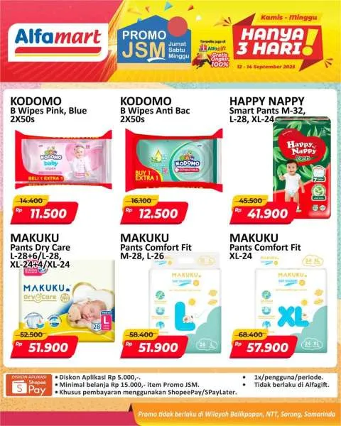 Promo JSM Alfamart Periode 12-14 September 2025