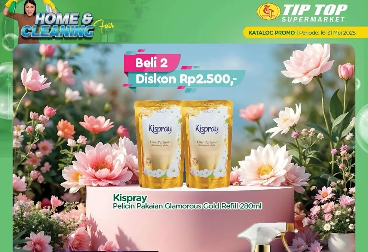 Promo Tip Top Supermarket Jelang Akhir Mei 2025, Ada Kispray Beli 2 Diskon Rp 2.500
