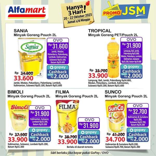 Katalog Promo JSM Alfamart Terbaru 20-22 Oktober 2023