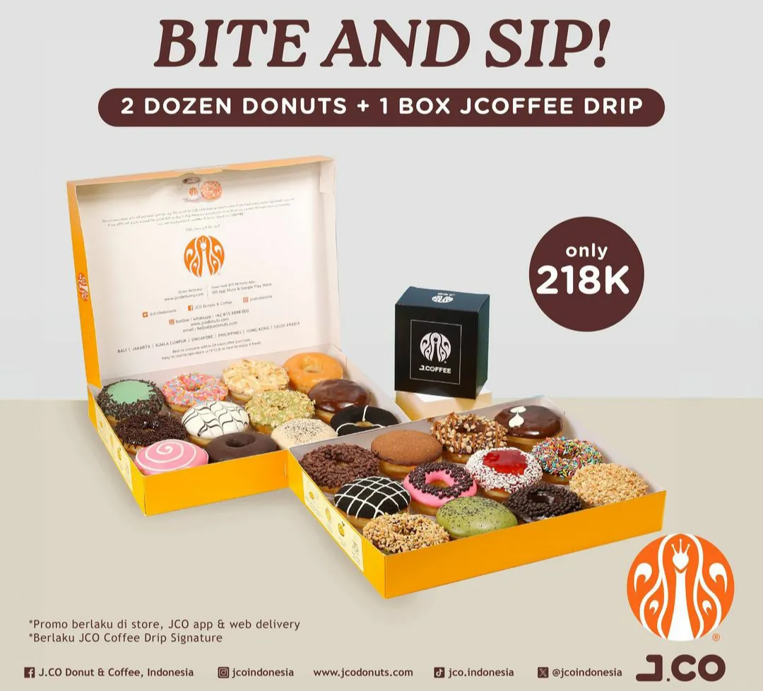 Jco bite and sip