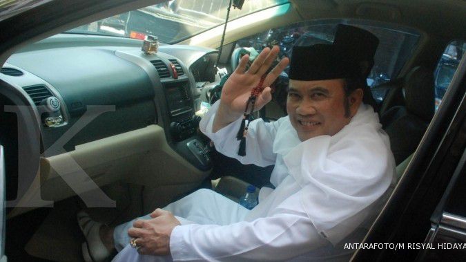Survei PDB: Popularitas Rhoma dibawah Jokowi-Mega