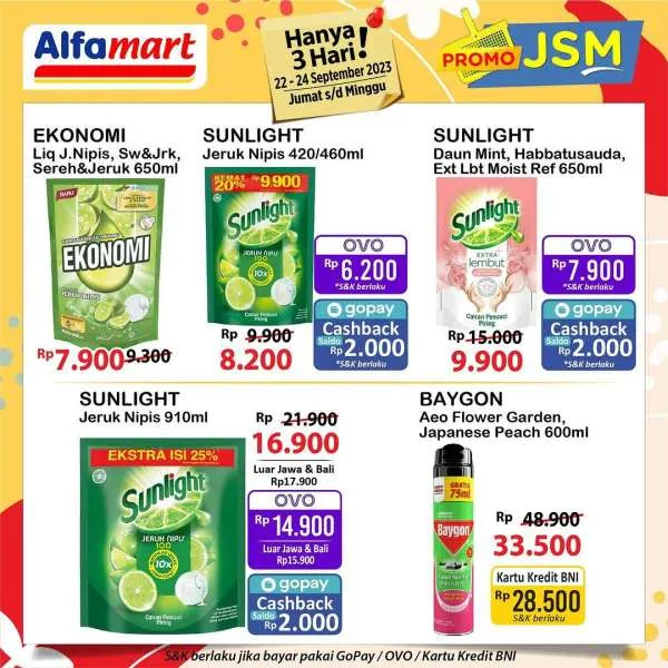 Katalog Promo JSM Alfamart Terbaru 22-24 September 2023