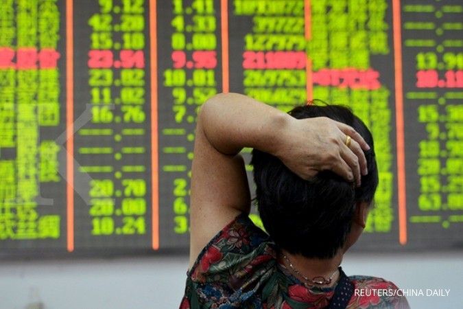 Bursa China jatuh dari level tertinggi 8 pekan
