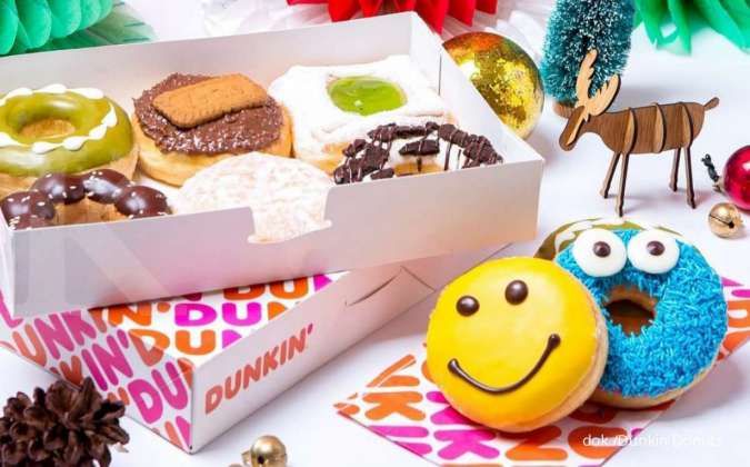 Spesial Kamis! Promo Dunkin Donuts 25 November 2021, Beli 8 Gratis 4 Donuts dan Minum