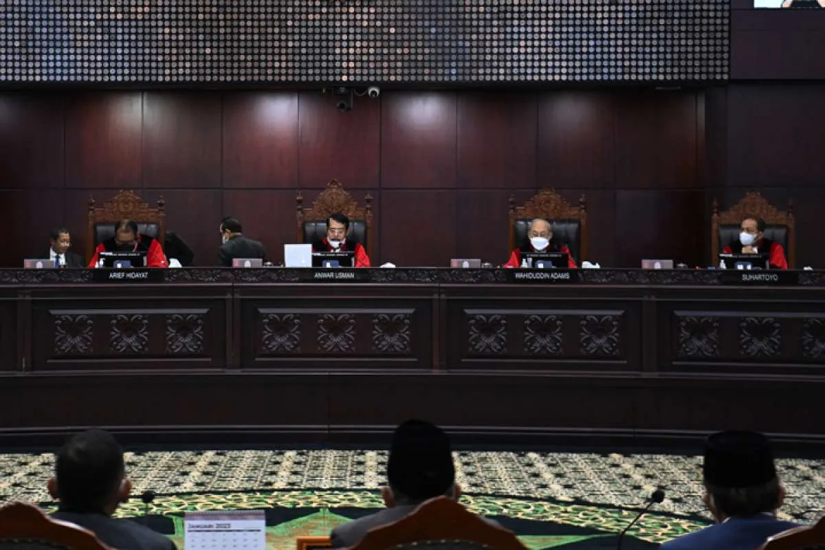 MK Tolak Gugatan UU Nomor 7 Tahun 2017 Soal Tentang Sistem Pemilu
