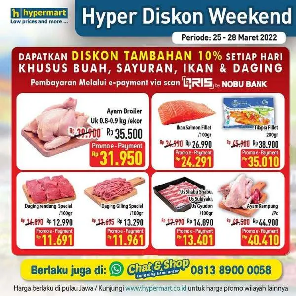 Promo JSM Hypermart Mulai 25-28 Maret 2022