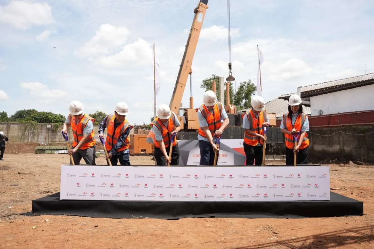 OSP Mulai Pembangunan Pabrik Sheet Pile Lokal di Kawasan Industri Jatake