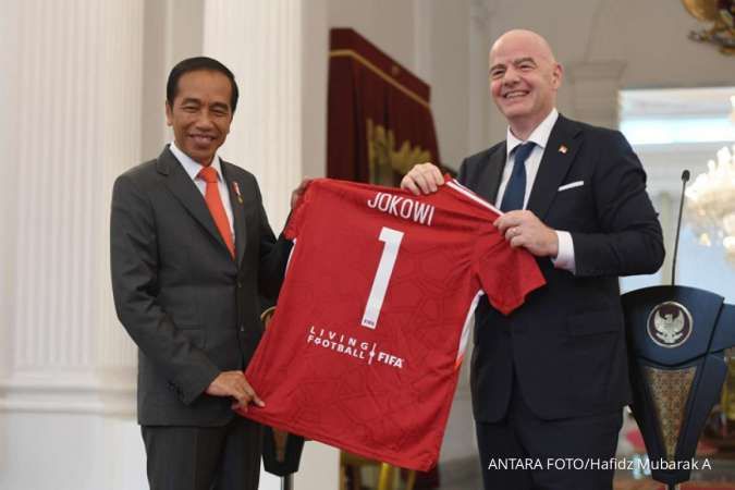 Soal Isi Surat dari FIFA, Jokowi: Mohon Maaf Tidak Bisa Saya Jelaskan