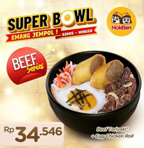 Promo HokBen Superbowl Januari 2025