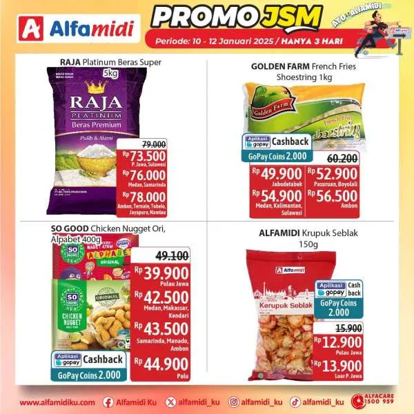 Promo JSM Alfamidi Periode 10-12 Januari 2025