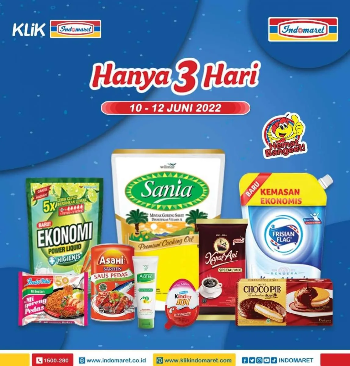 Katalog Promo Indomaret Hanya 3 Hari Periode 10-12 Juni 2022